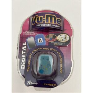 2007 Senario NEW‎ Vu-Me Micro Photo Keeper Picture Storage Necklace SKU 1386